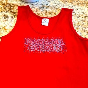 Le Best Red Playa Del Carmen Tank